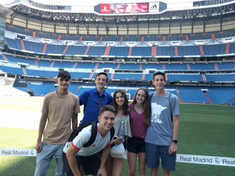 Photo for blog post Scoring at Santiago Bernabéu Stadium!