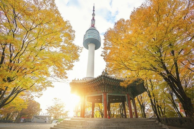 south korea seoul tower