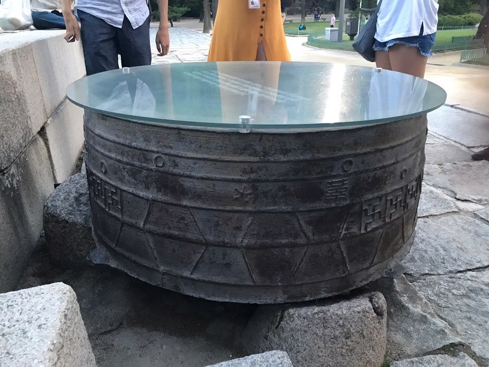 A well outside of Deoksugung Palace