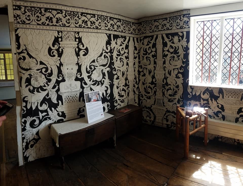 A room in Shakespeare's childhood home.