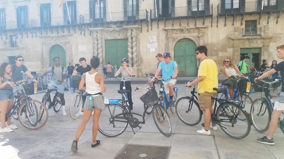 The other group with their tour guide