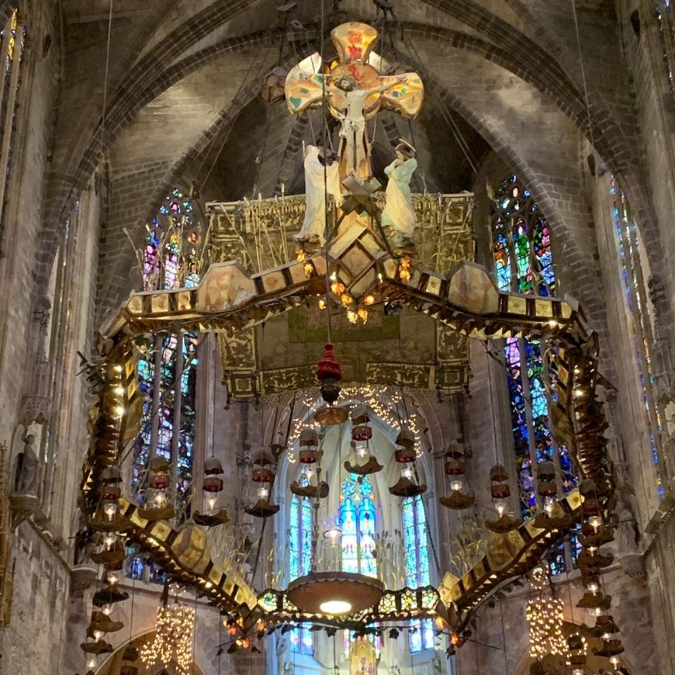 Altar designed by famous Catalan architect, Antoni Gaudí