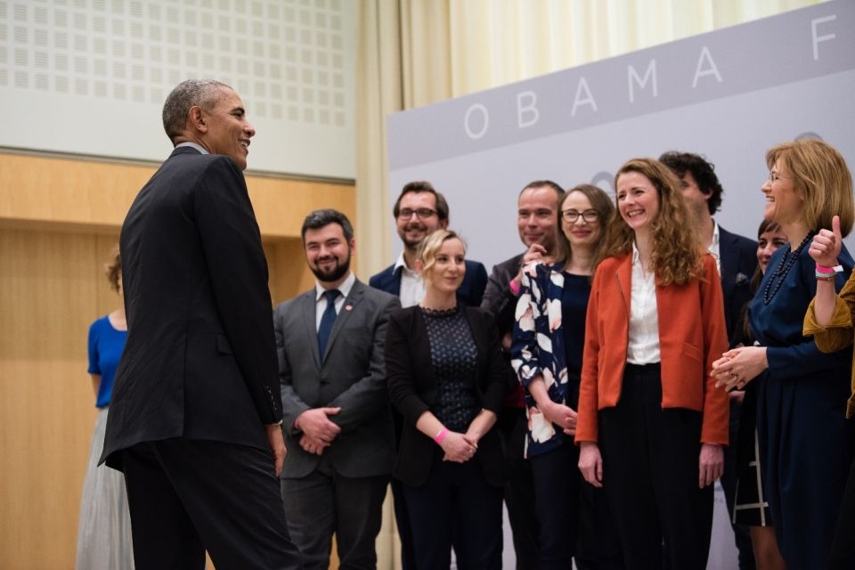 Photo for blog post Realizing Personal and Professional Growth at the Obama Town Hall Berlin