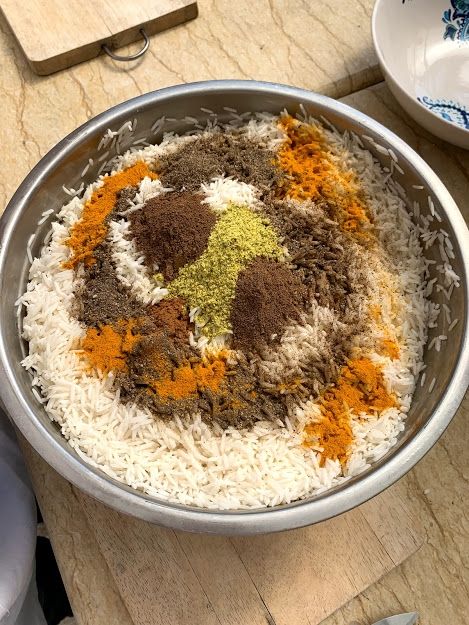 Rice with spices