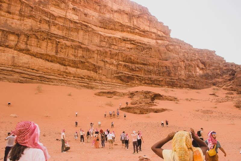 Photo for blog post Experiencing Wadi Rum on the Back of a Camel and 4x4