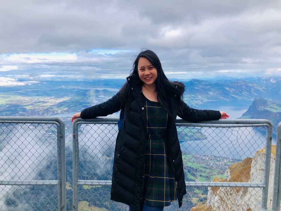 Me at the top of Mt. Pilatus