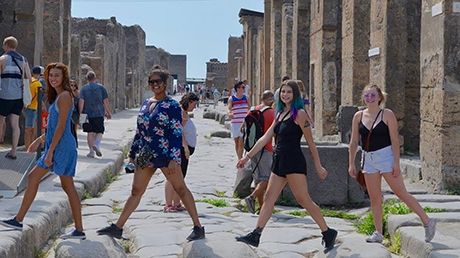 study abroad in rome in january