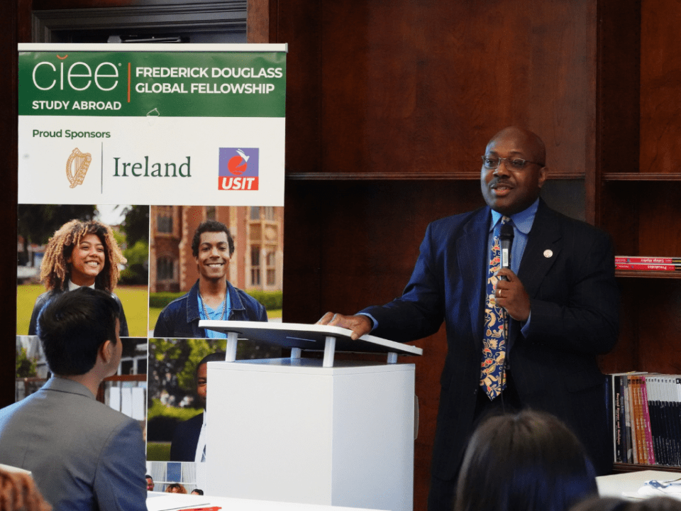 Photo for blog post 2022 Frederick Douglass Global Fellows Begin Leadership Program with Changemaker Workshop in D.C.