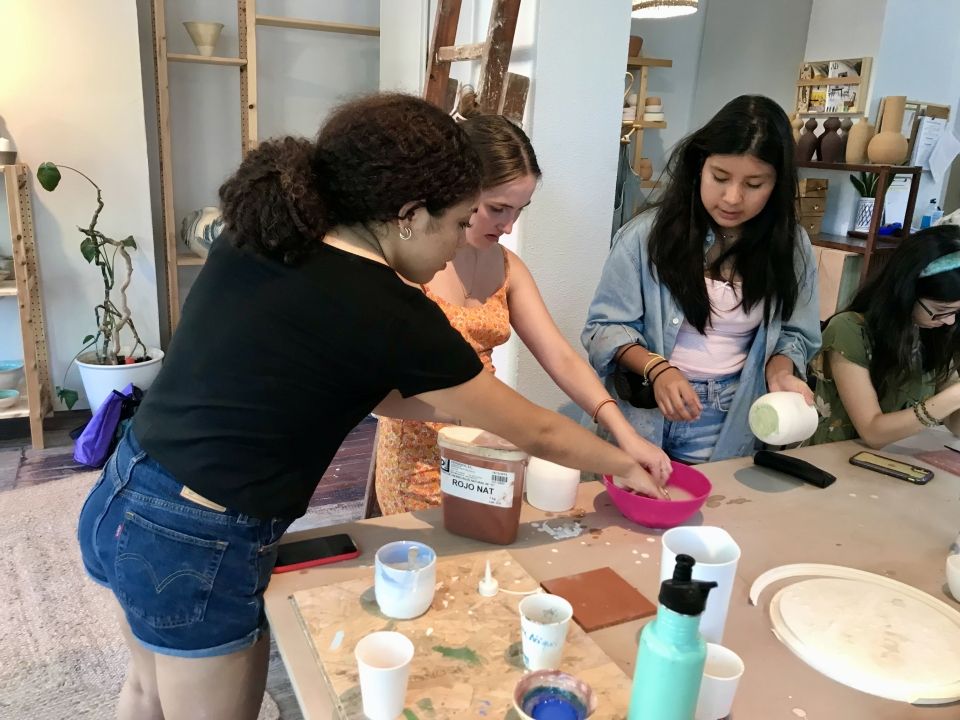 Photo for blog post Working in a Real Artist's Studio in Madrid!