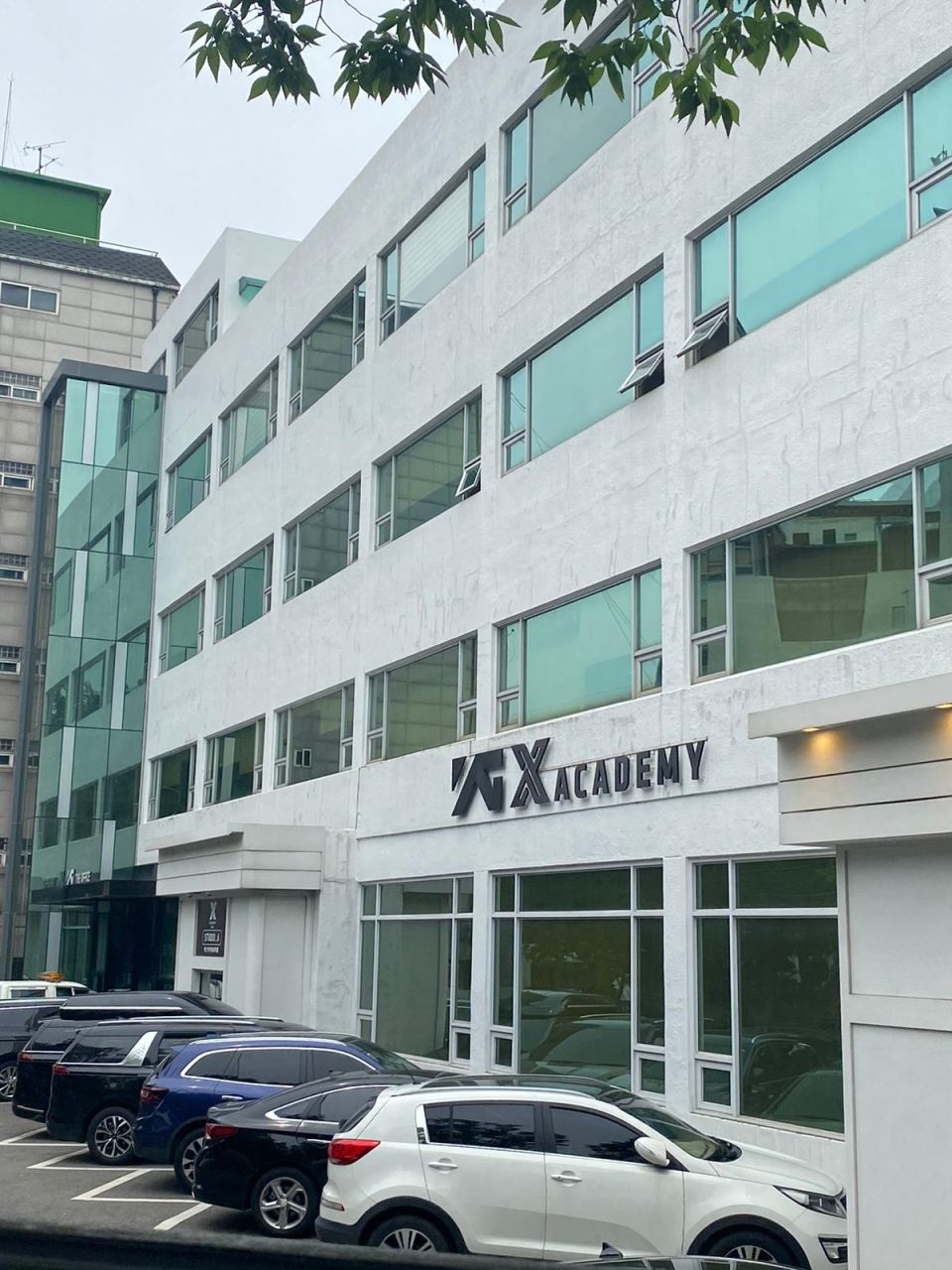 Exterior shot of YG Entertainment's X Academy 