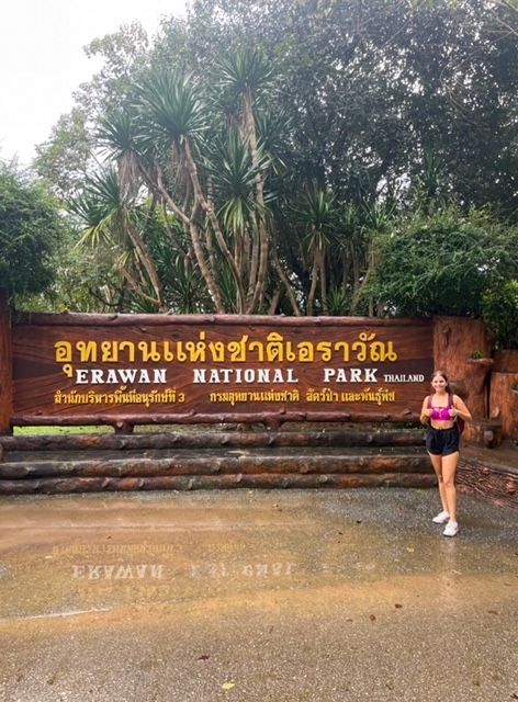 Entrance to Erawan National Park