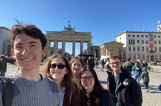 spring semester study abroad students in berlin