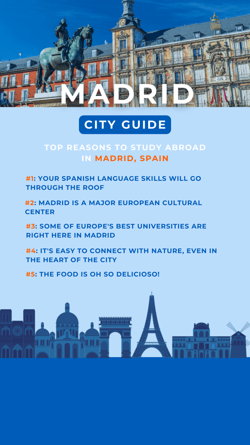 madrid city guide for study abroad