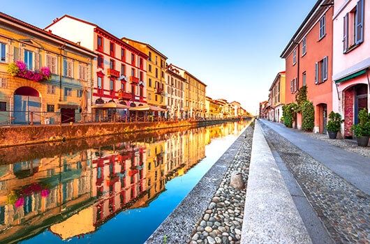 milan study abroad houses by canal