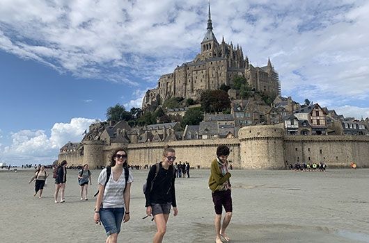 Mont Saint-Michel study abroad excursion