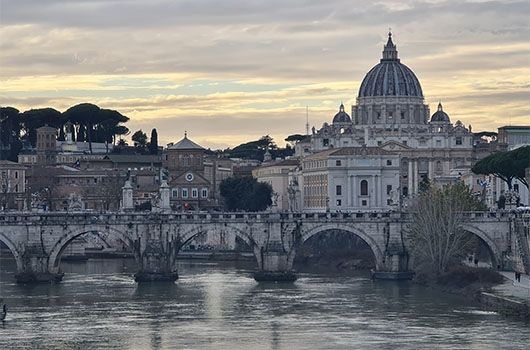 rome canal buildings