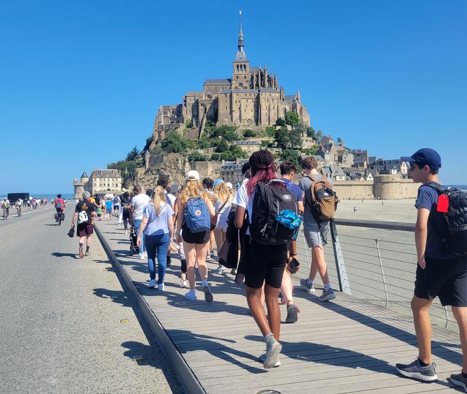 Discovering le Mont St Michel!