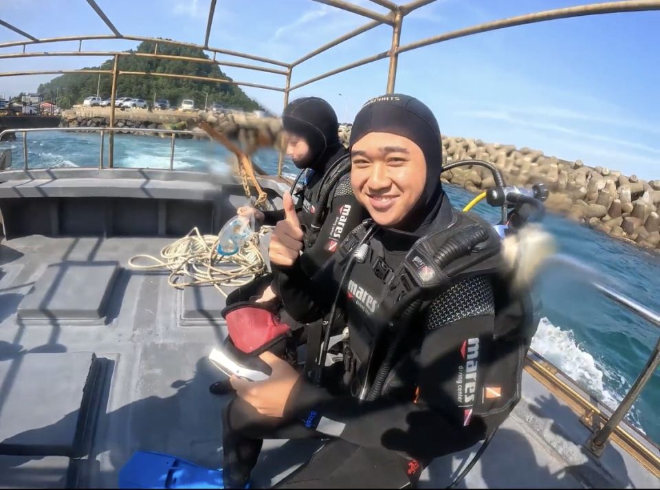 Photo for blog post Scuba Diving for the First time in 제주도