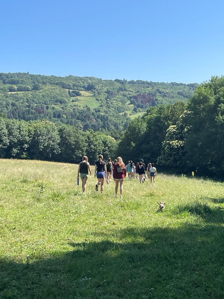 We started with a visit to a local dairy farm where we learned about the work involved in raising dairy cows and goats while discussing the commercialization process for small farms like this one.