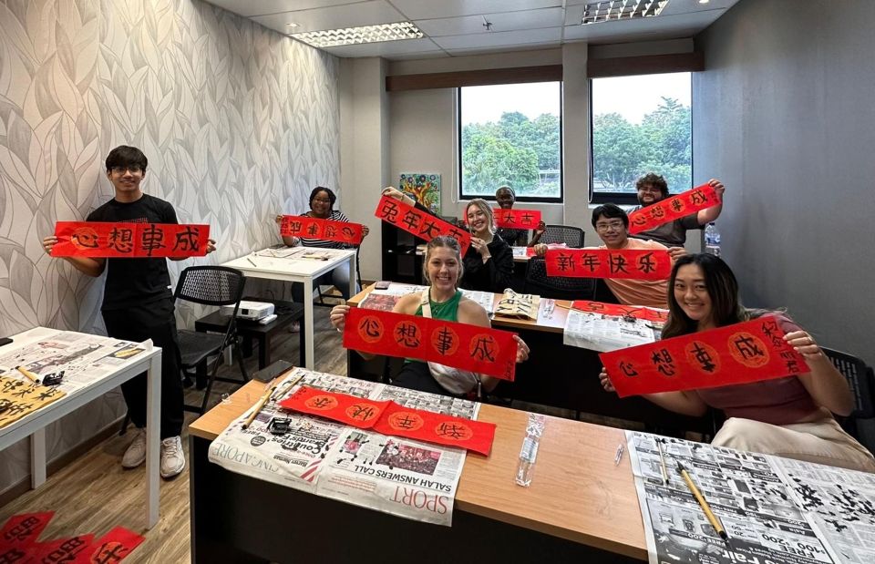 chinese calligraphy class singapore