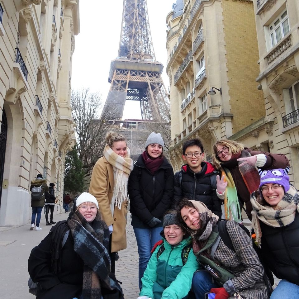j term paris study abroad group
