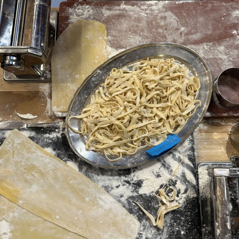 homemade pasta rome italy