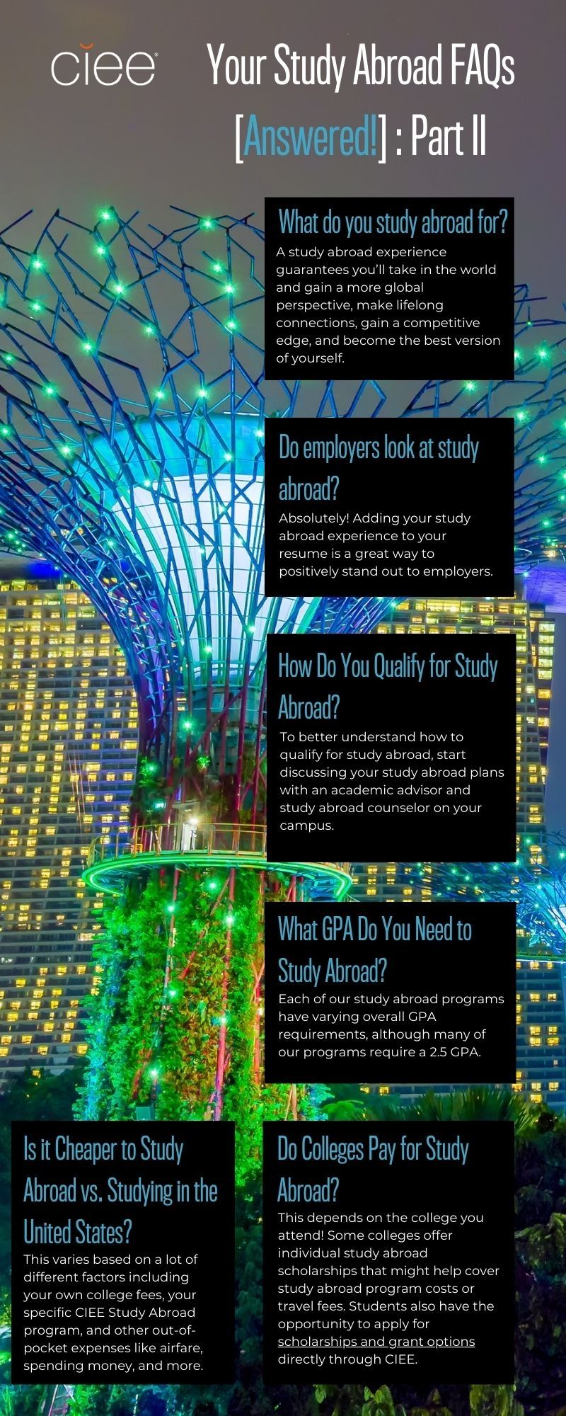 part 2 study abroad questions answered