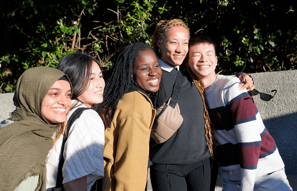 south africa students selfie