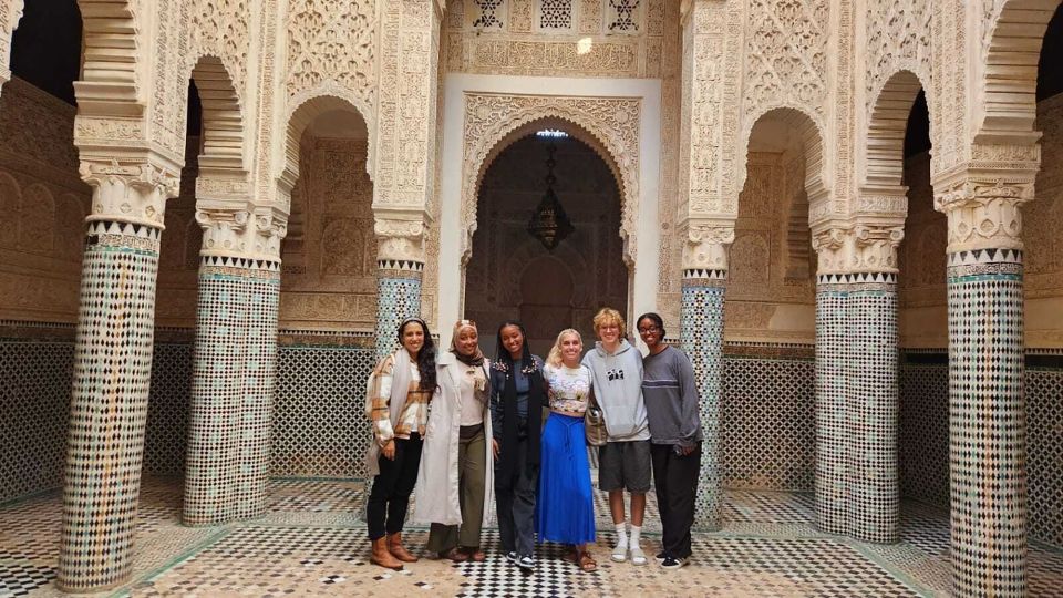 Visiting a Koranic school in Sale while studying abroad in Morocco