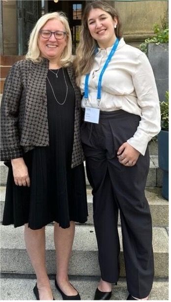 Eleni with Deputy Assistant Secretary Rebecca Pasini