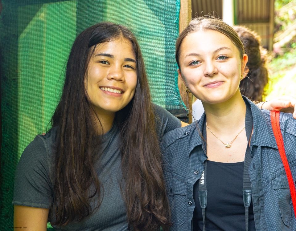 high school summer abroad students enjoying their time in Costa Rica