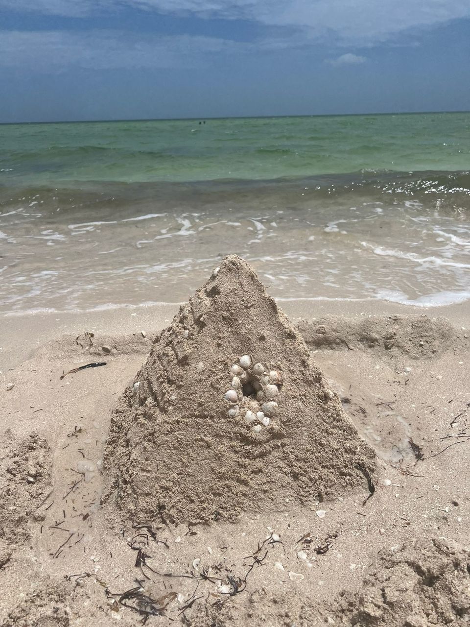 a castle of sand