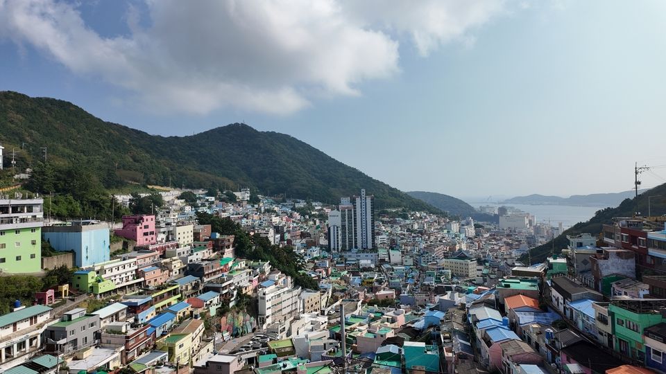 Gamcheon Culture Village in Busan South, Korea
