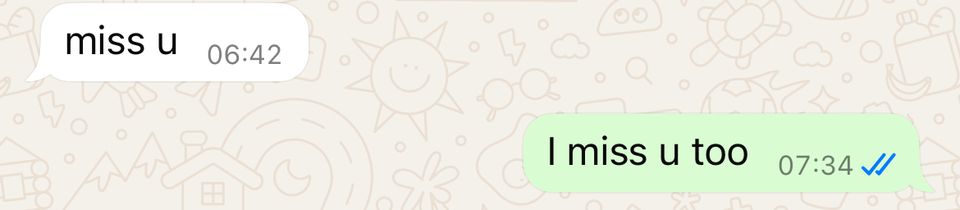missing friends text