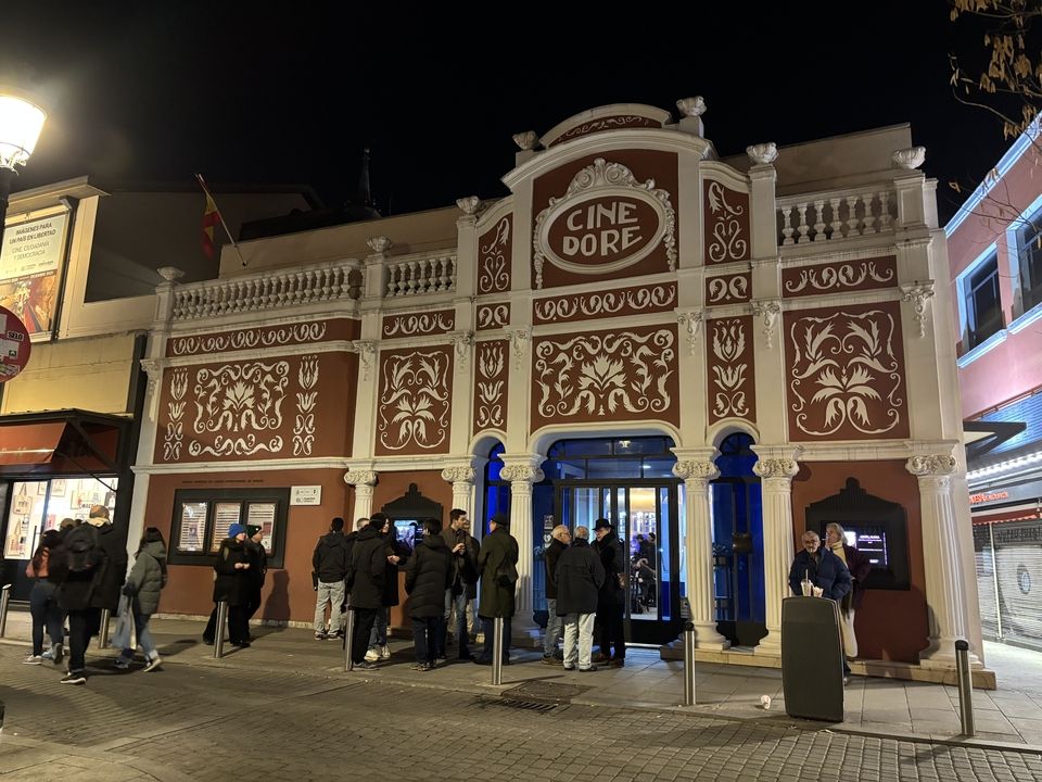 Cine Dore's iconic facade