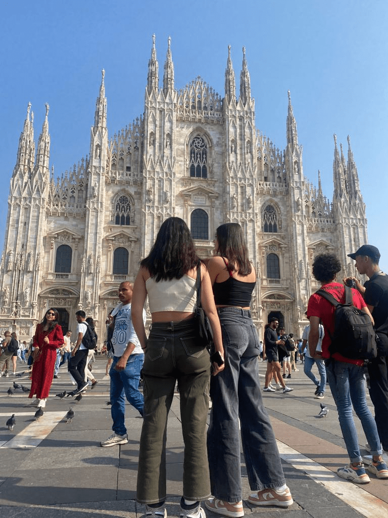 High school semester abroad visiting Milan
