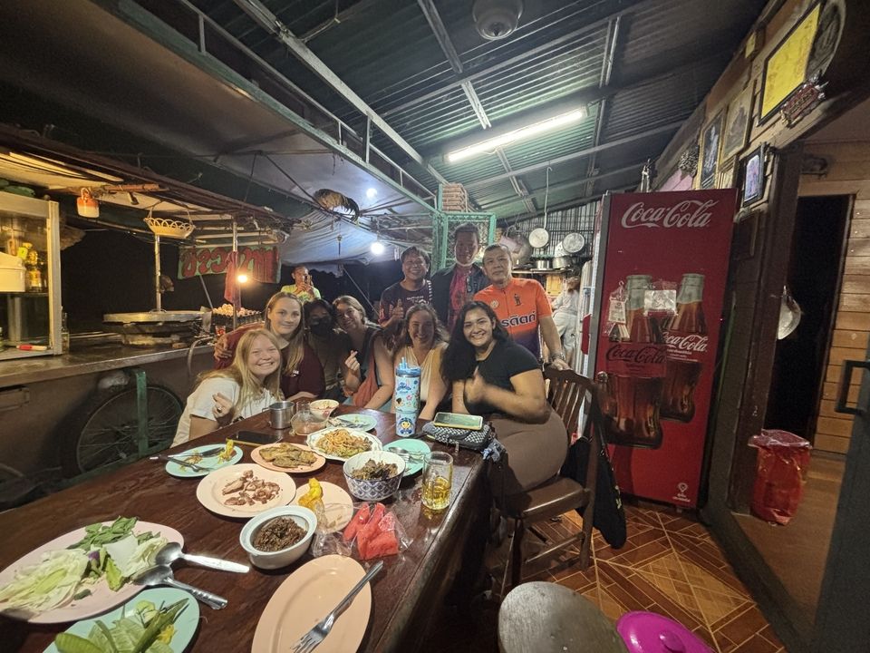 An invitation to dinner from locals in Phichit