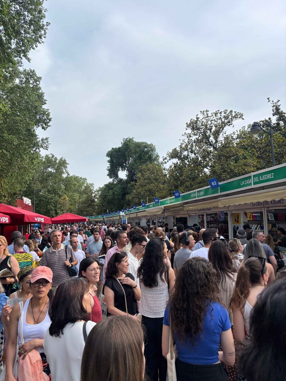 Madrid's annual book festival.