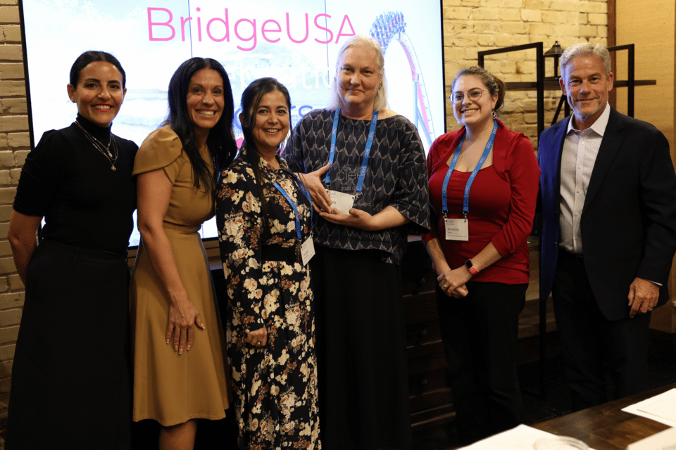 CIEE leadership with City of San Antonio Global Engagement Office representatives (from left): Tanzila Kaiumova, Senior International Relations Specialist; Samantha Skory, International Relations Specialist; and Martha Henry, International Relations Manager.