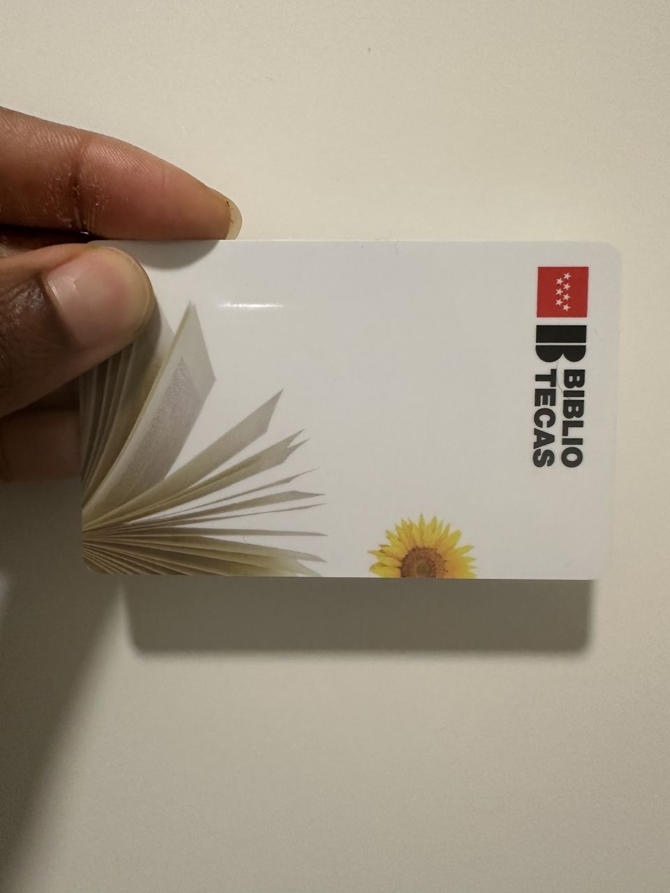 spanish library card