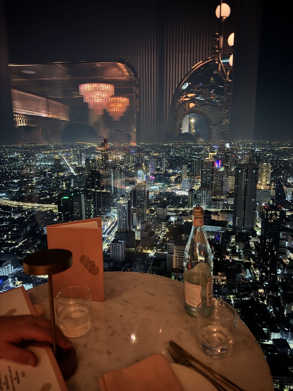 Rooftop Michelin recommended restaurant in Bangkok!