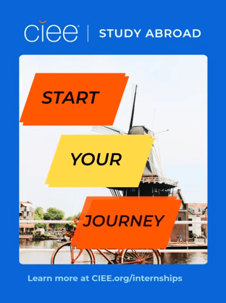 CIEE Start Your Journey Study + Intern Abroad