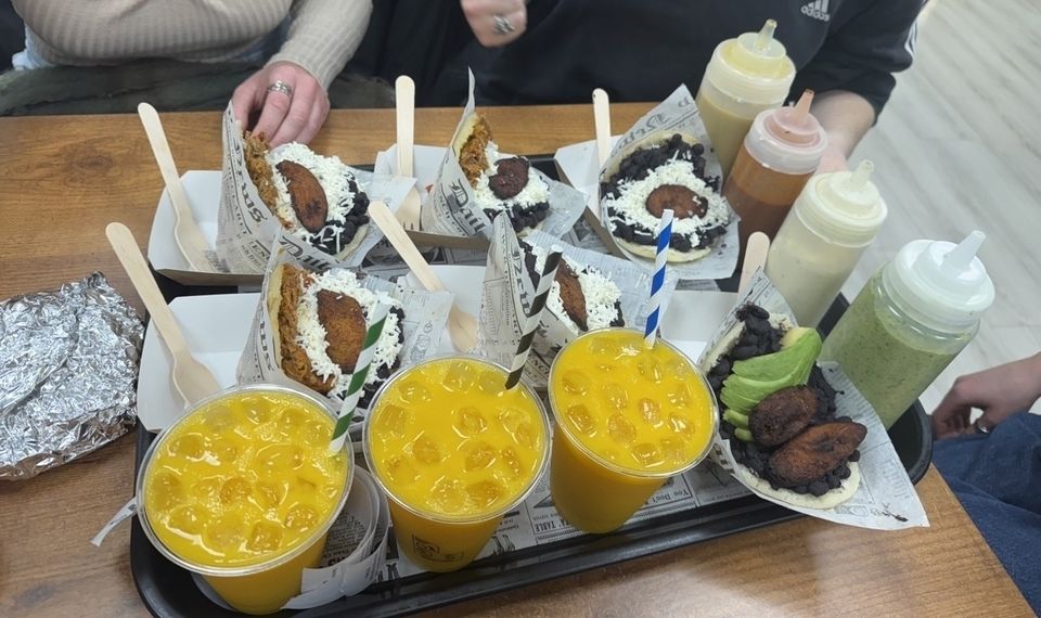 Most delicious arepas 