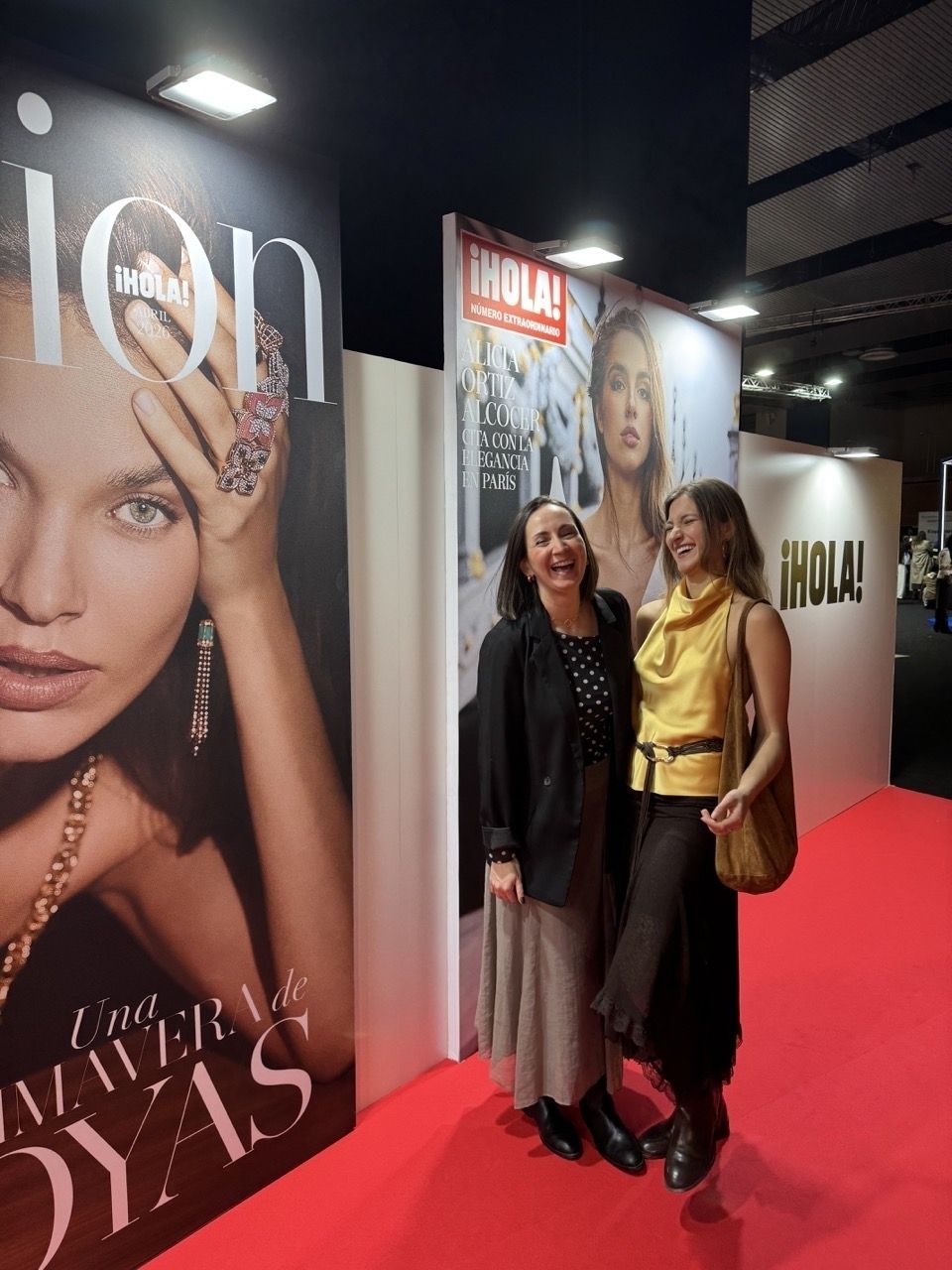 Nuria and I at Madrid Fashion Week?