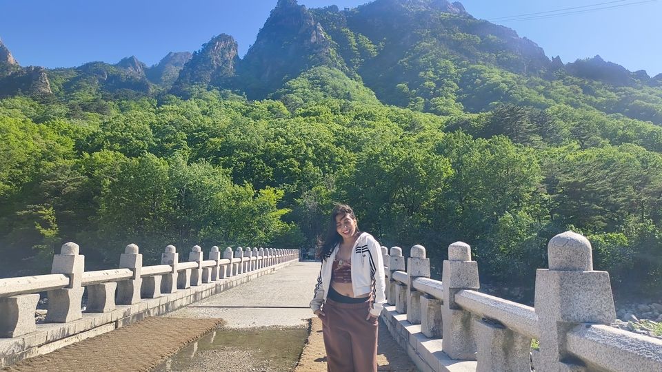 Seoraksan Mountain selfie