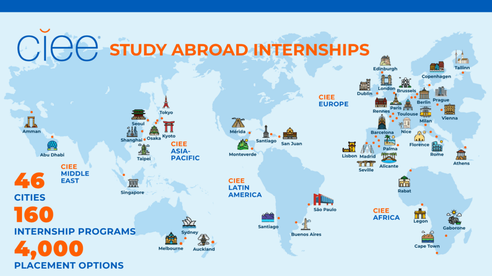 internship map