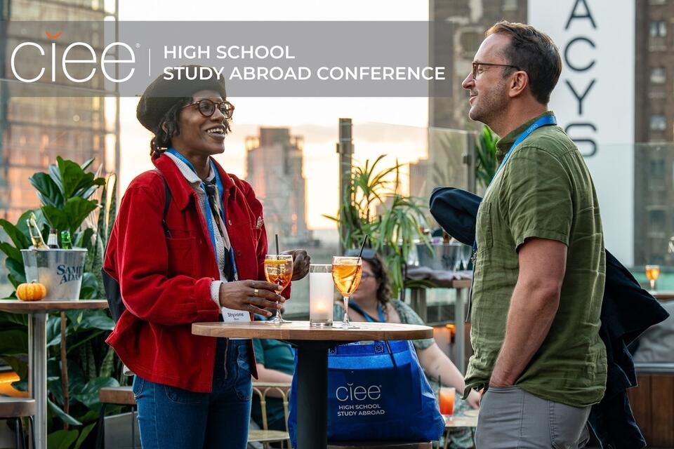 educators at mixer