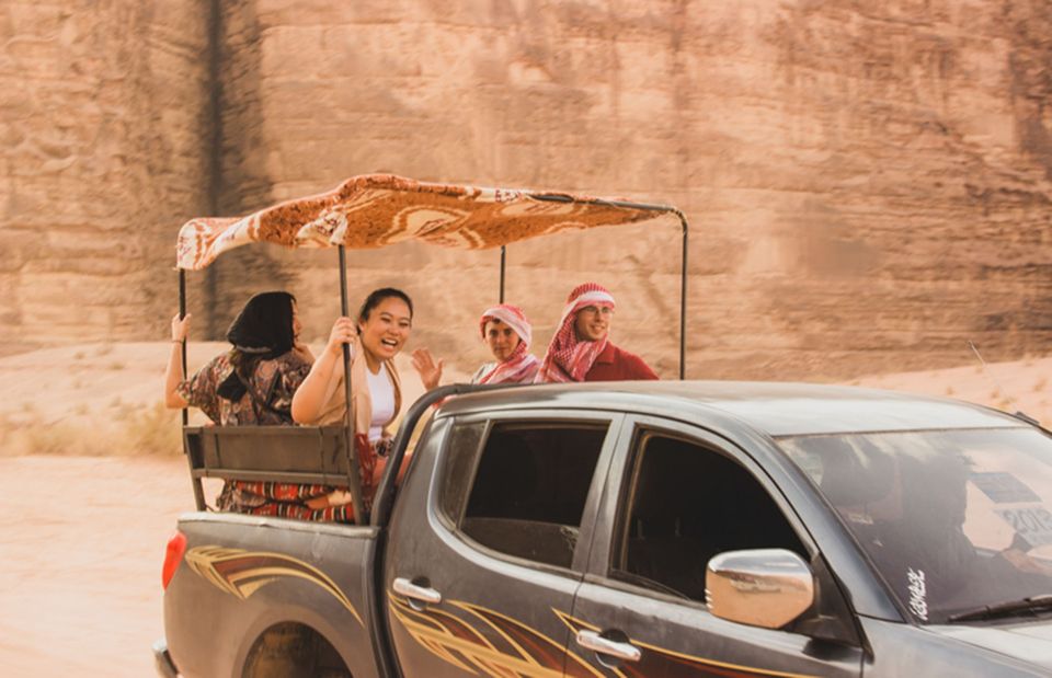 amman jordan truck ride deser