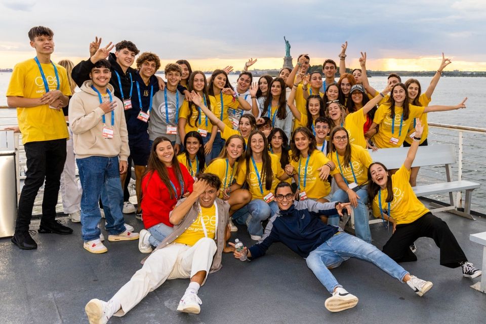hsusa students at orientation in new york