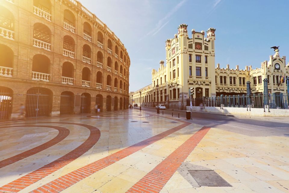 Empty square in Alicante, Spain